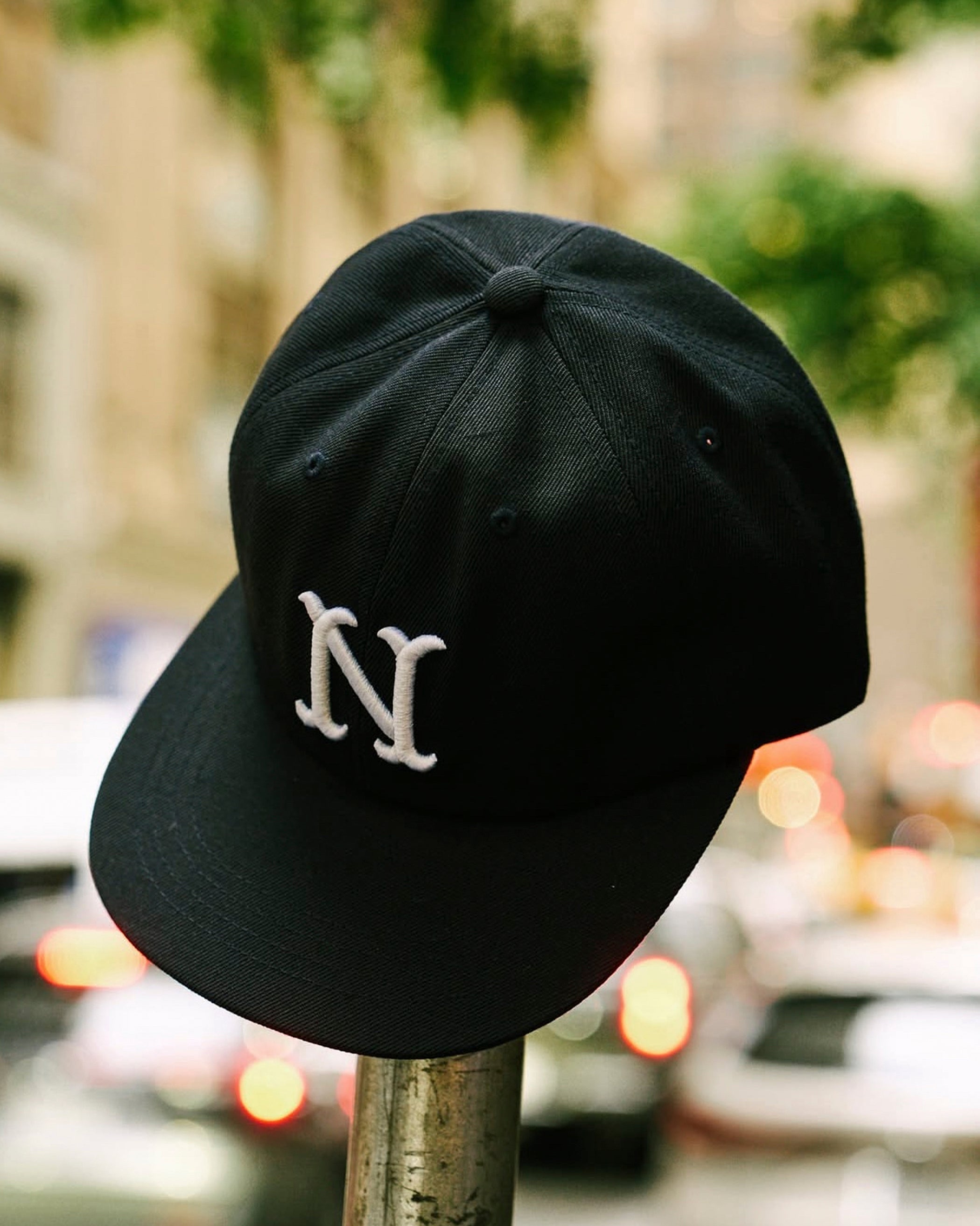 "Nepenthes New York "N" logo Cap Collaboration"