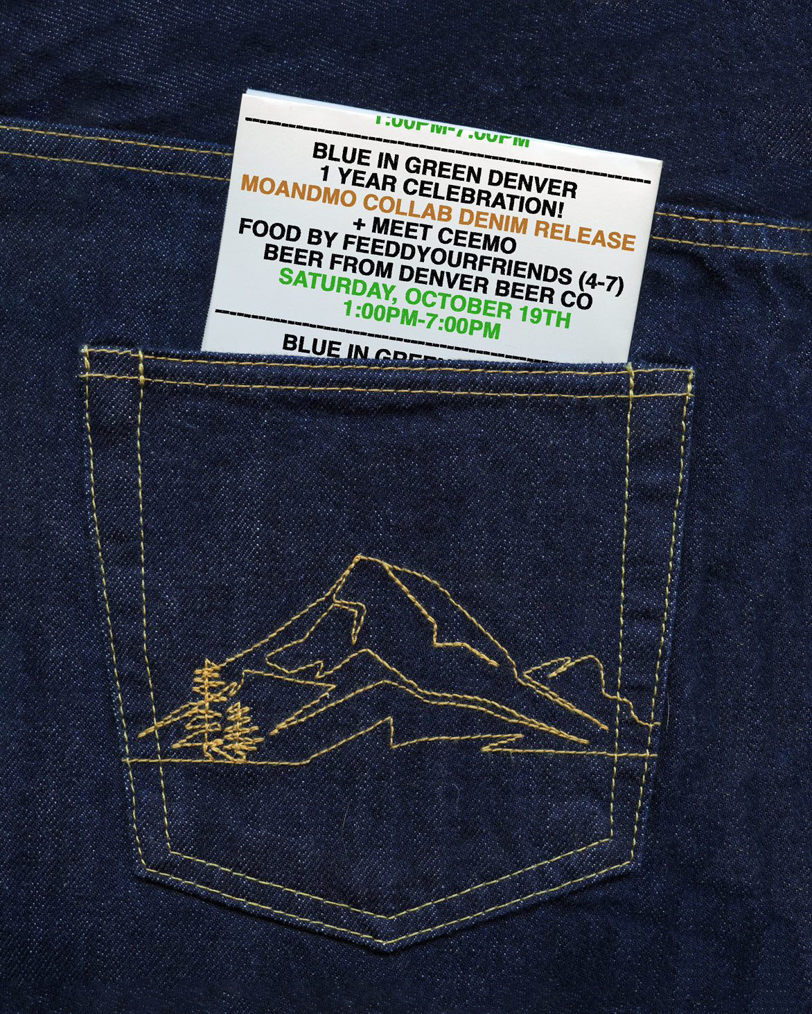 "Blue in Green Denver Collaboration"