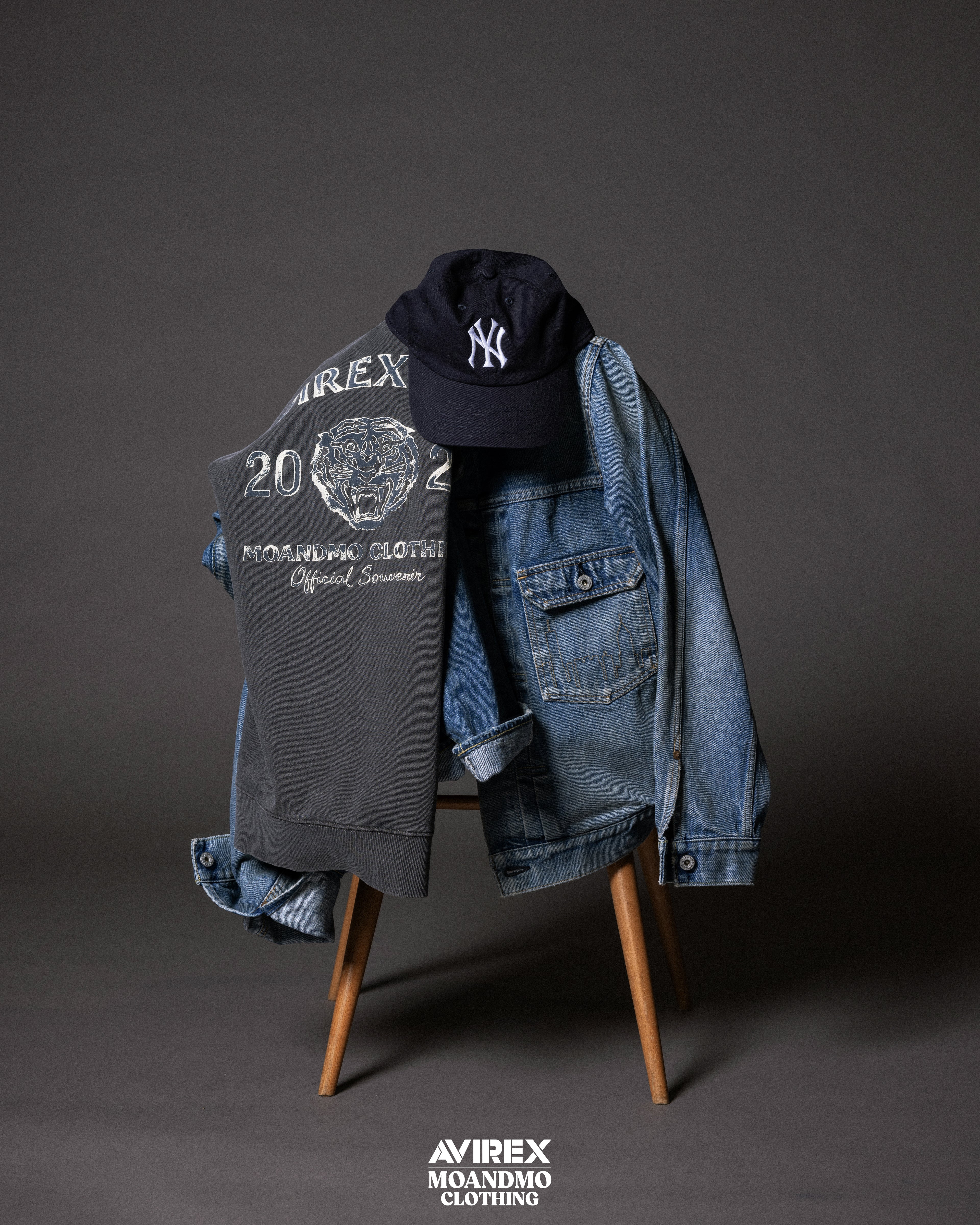 MOANDMO × AVIREX Collaboration 2024