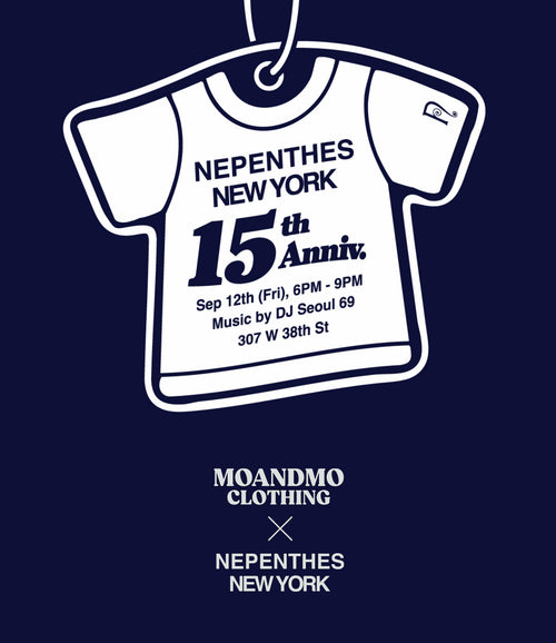 "Nepenthes New York 15th Anniversary Tee Collaboration"