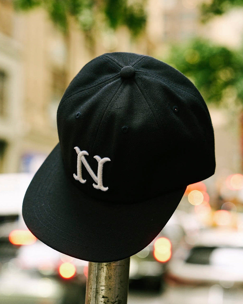"Nepenthes New York "N" logo Cap Collaboration"