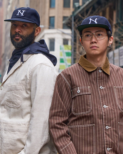 "Nepenthes New York "N" logo Cap Collaboration"