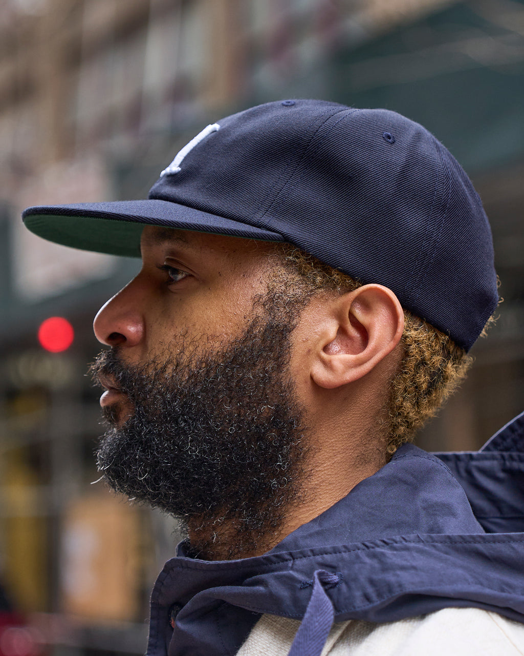 "Nepenthes New York "N" logo Cap Collaboration"